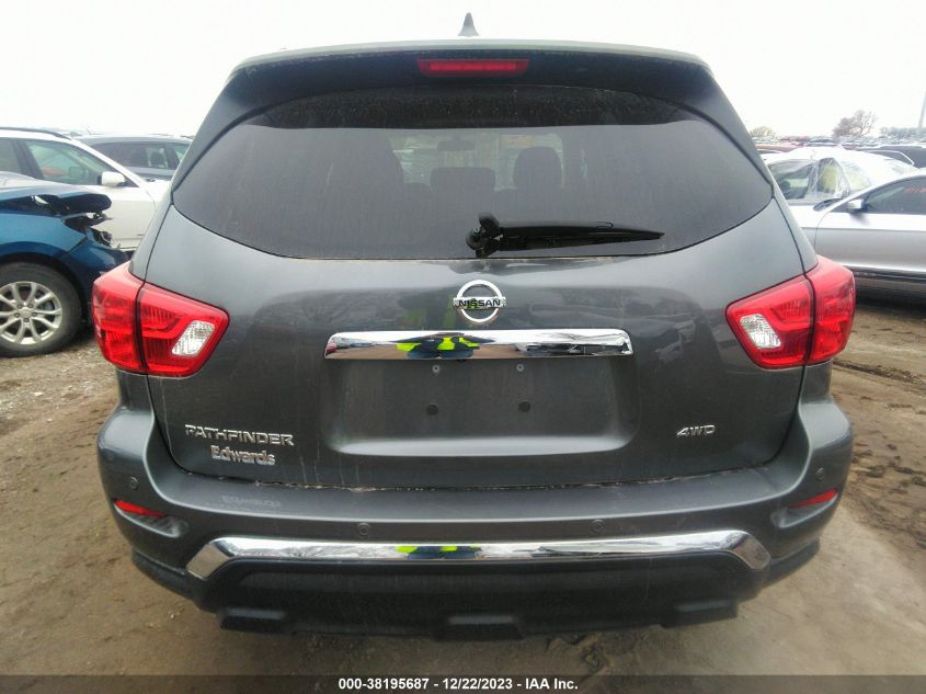 2019 NISSAN PATHFINDER S/SL/SV/PLATINUM - 5N1DR2MM6KC588872