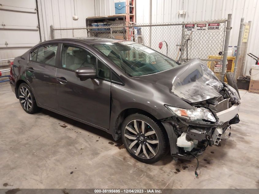 2014 HONDA CIVIC EXL - 19XFB2F96EE050034
