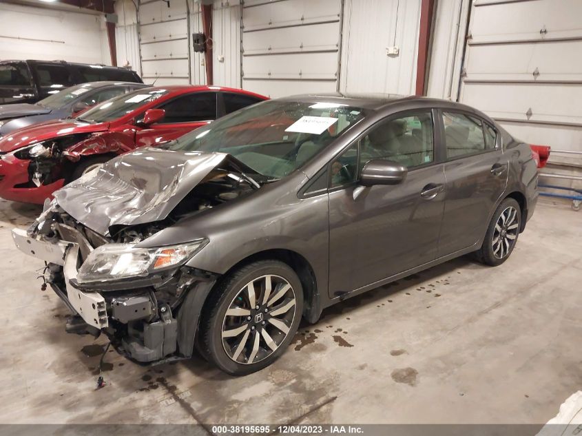 2014 HONDA CIVIC EXL - 19XFB2F96EE050034