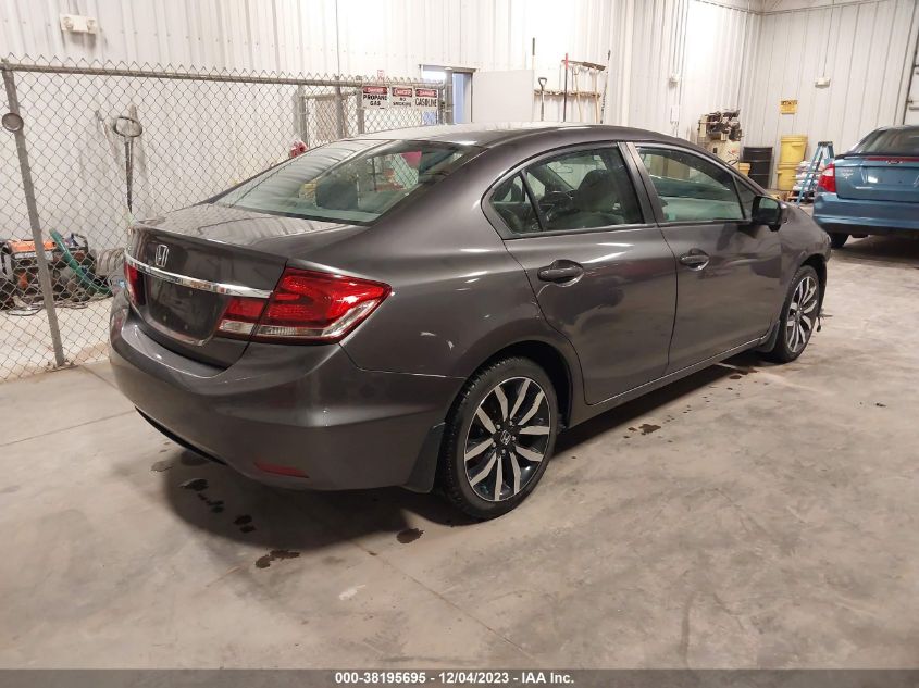 2014 HONDA CIVIC EXL - 19XFB2F96EE050034