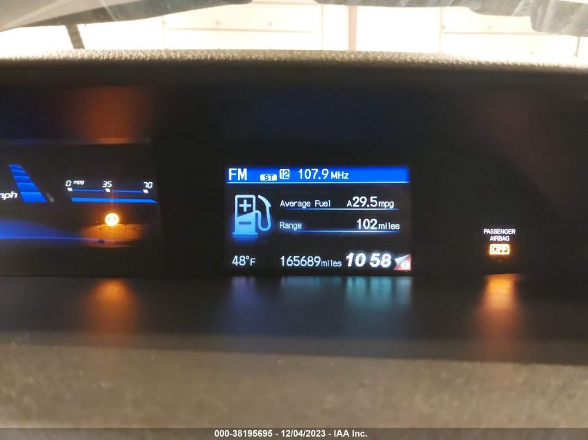 2014 HONDA CIVIC EXL - 19XFB2F96EE050034
