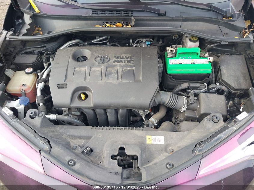 VIN NMTKHMBX0JR016120 2018 TOYOTA C-HR XLE/XLE PREMIUM