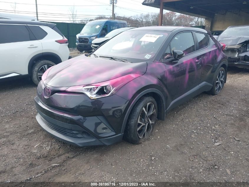 VIN NMTKHMBX0JR016120 2018 TOYOTA C-HR XLE/XLE PREMIUM