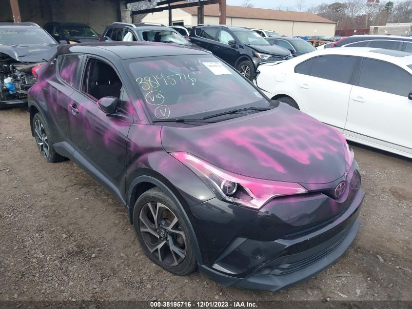 VIN NMTKHMBX0JR016120 2018 TOYOTA C-HR XLE/XLE PREMIUM