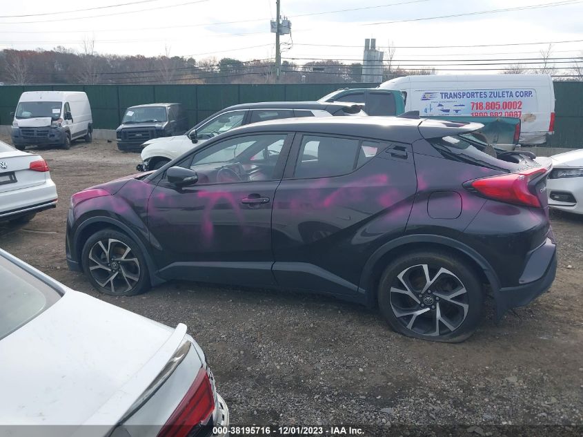 VIN NMTKHMBX0JR016120 2018 TOYOTA C-HR XLE/XLE PREMIUM