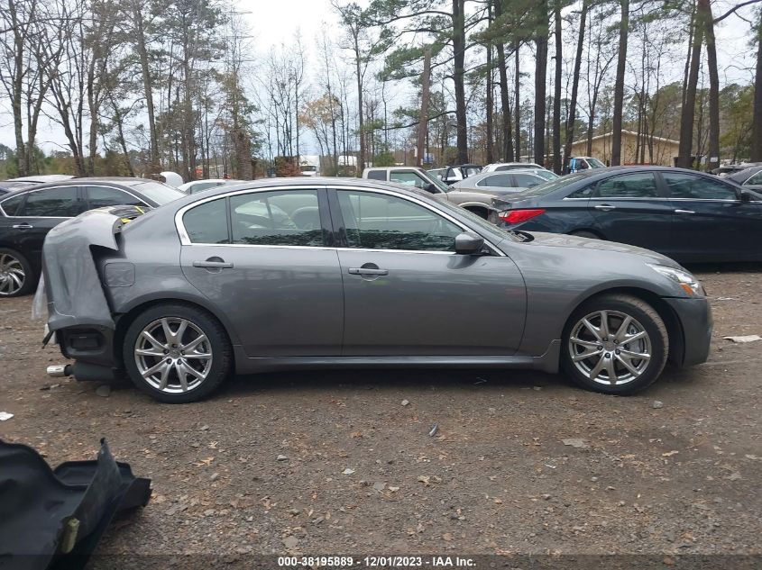 2013 INFINITI G37 SPORT JN1CV6APXDM302085