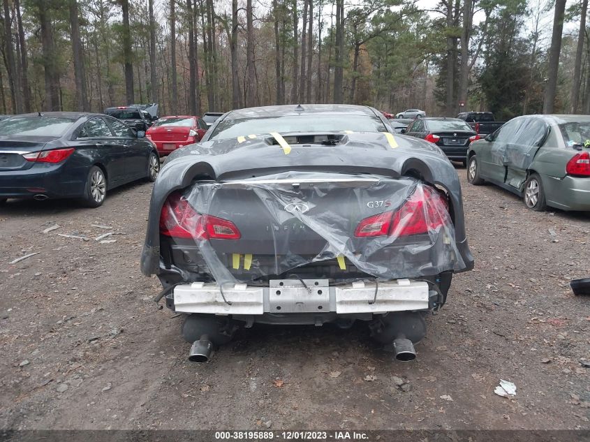 2013 INFINITI G37 SPORT JN1CV6APXDM302085