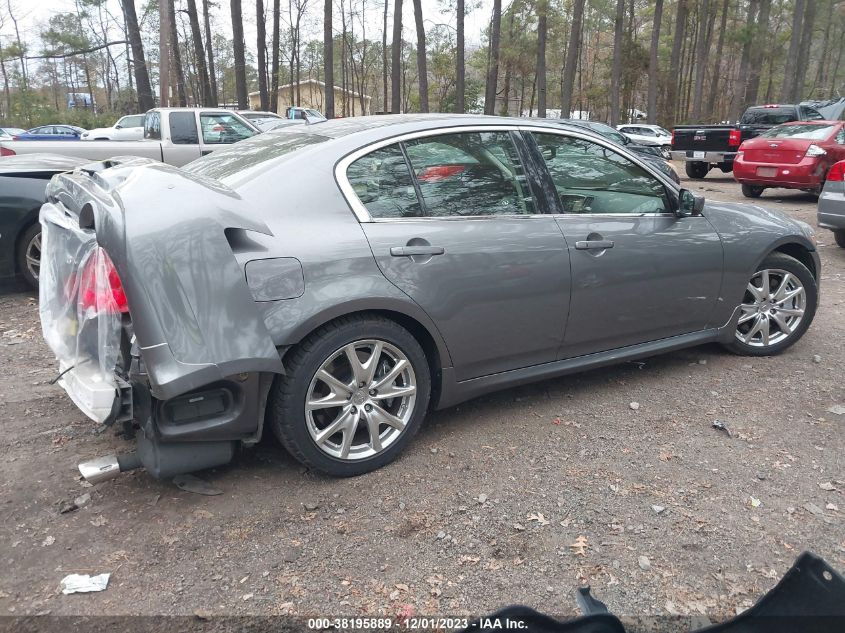 2013 INFINITI G37 SPORT JN1CV6APXDM302085