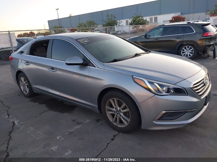 2016 HYUNDAI SONATA SE - 5NPE24AF3GH345644