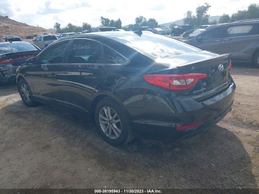 2017 HYUNDAI SONATA SE - 5NPE24AFXHH487622