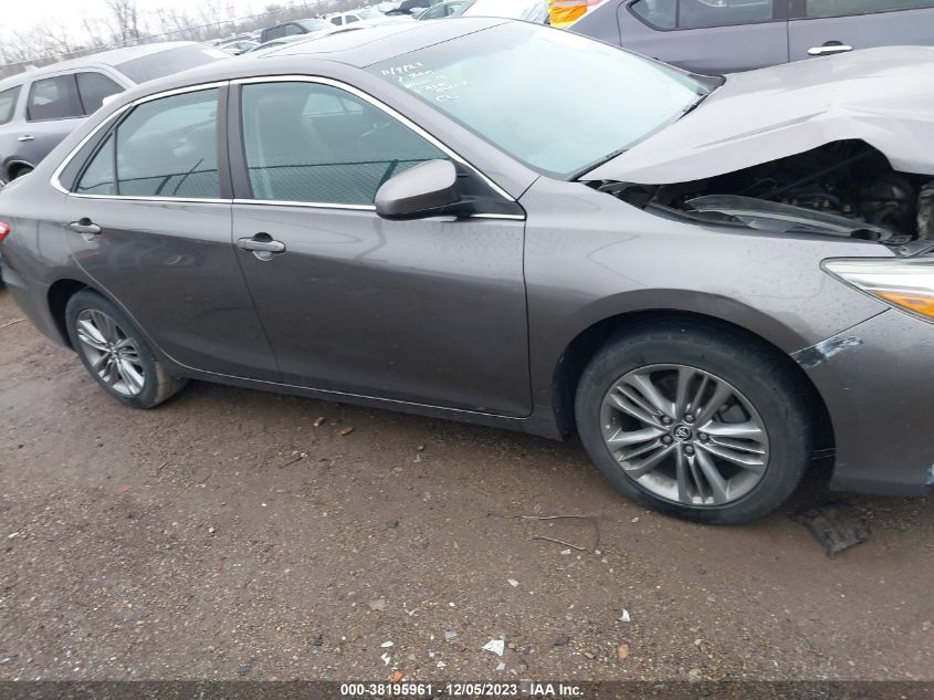 2015 TOYOTA CAMRY SE - 4T1BF1FK6FU063509