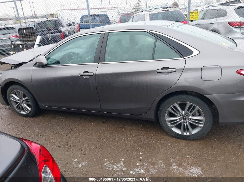 2015 TOYOTA CAMRY SE - 4T1BF1FK6FU063509
