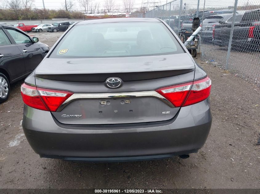2015 TOYOTA CAMRY SE - 4T1BF1FK6FU063509