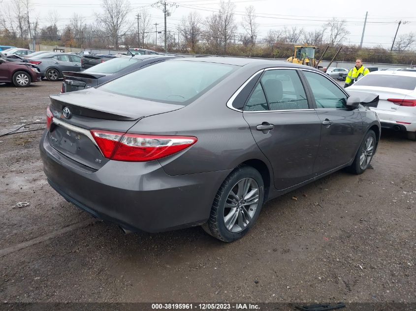 2015 TOYOTA CAMRY SE - 4T1BF1FK6FU063509