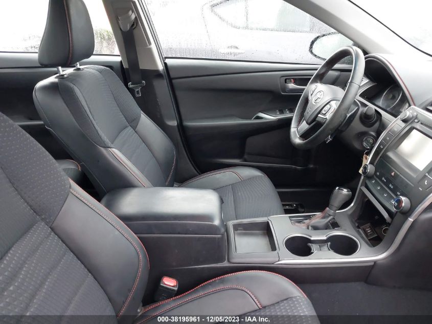 2015 TOYOTA CAMRY SE - 4T1BF1FK6FU063509