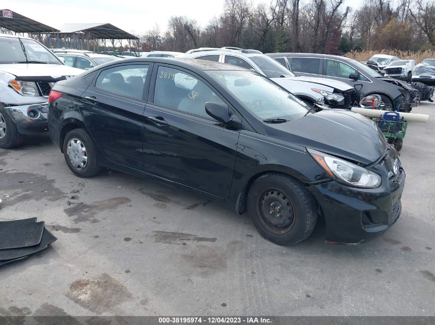 2013 HYUNDAI ACCENT GLS - KMHCT4AE7DU432844