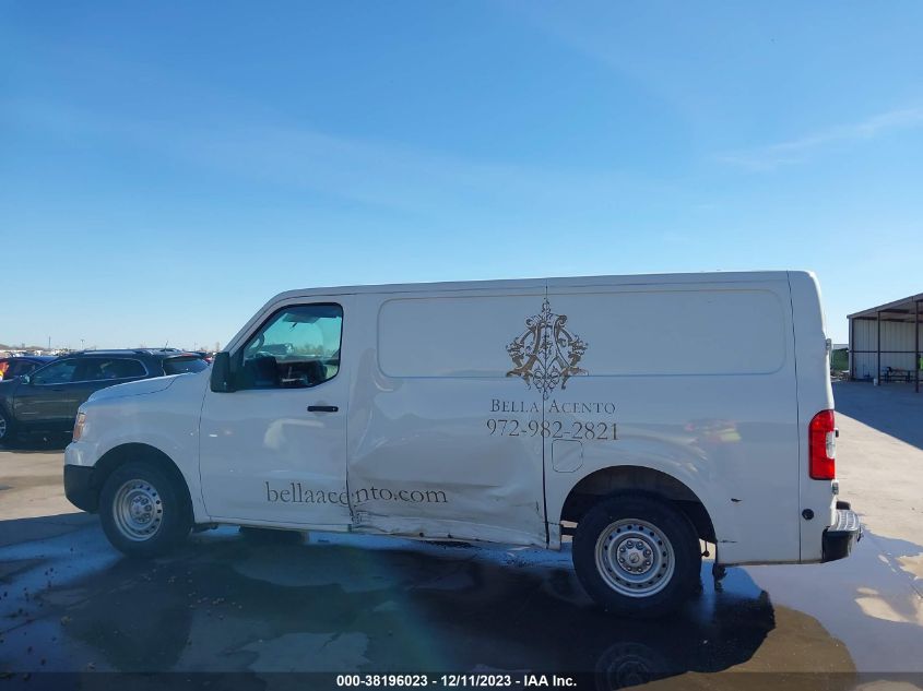 2013 NISSAN NV CARGO NV1500 S V6 1N6BF0KM5DN114136