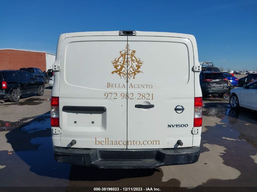 2013 NISSAN NV CARGO NV1500 S V6 1N6BF0KM5DN114136