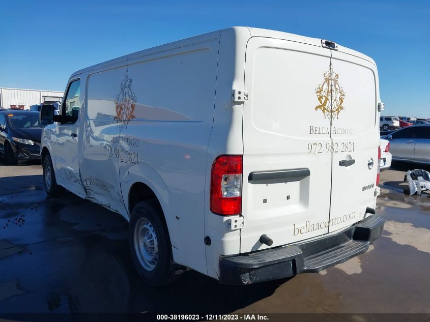 2013 NISSAN NV CARGO NV1500 S V6 1N6BF0KM5DN114136