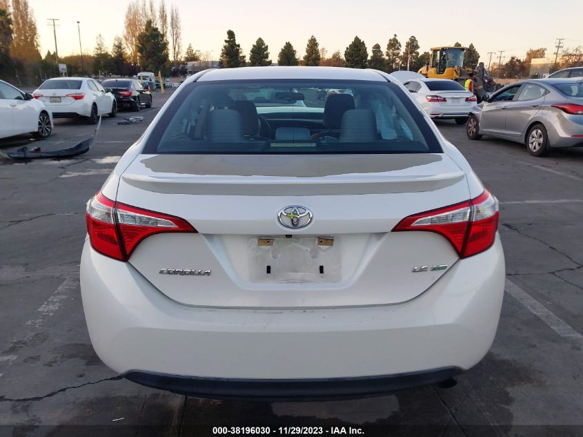 2015 TOYOTA COROLLA LE ECO PLUS - 5YFBPRHE2FP193937