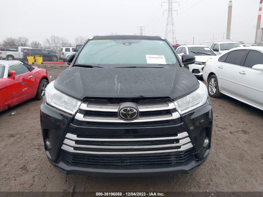 2018 TOYOTA HIGHLANDER XLE - 5TDJZRFH1JS537616