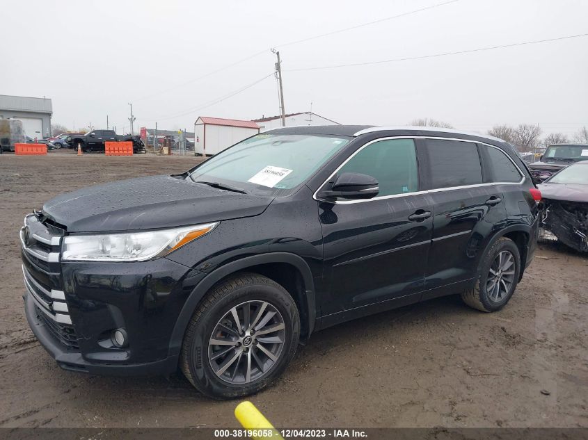 2018 TOYOTA HIGHLANDER XLE - 5TDJZRFH1JS537616