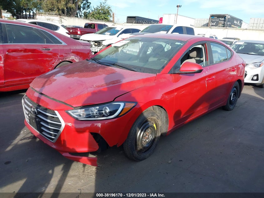 VIN 5NPD84LF6JH348424 2018 HYUNDAI ELANTRA SEL