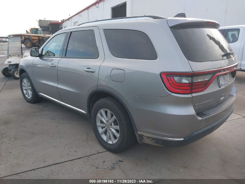 2015 DODGE DURANGO SXT - 1C4RDJAG4FC953489