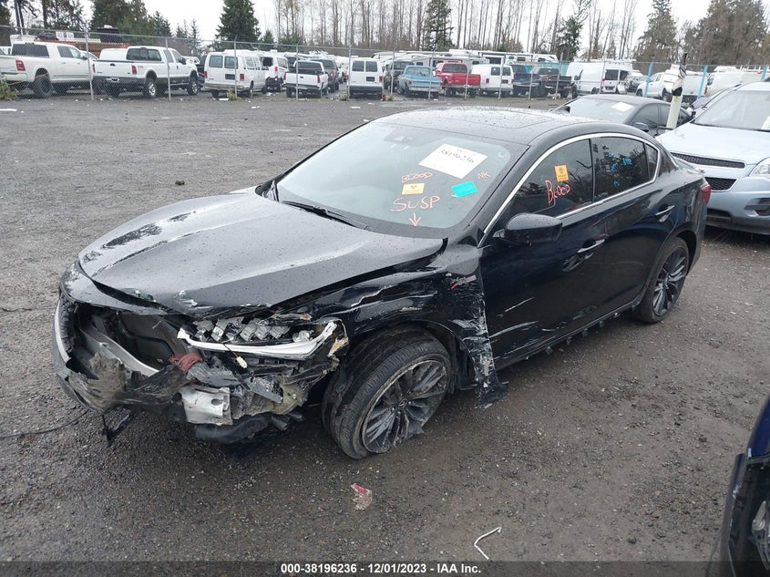VIN 19UDE2F86KA009652 2019 ACURA ILX PREMIUM A-SPEC/TECHNOLOGY