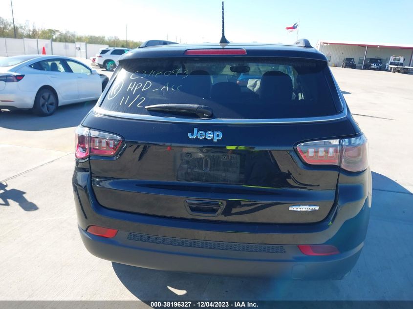 2021 JEEP COMPASS LATITUDE FWD - 3C4NJCBB6MT576896