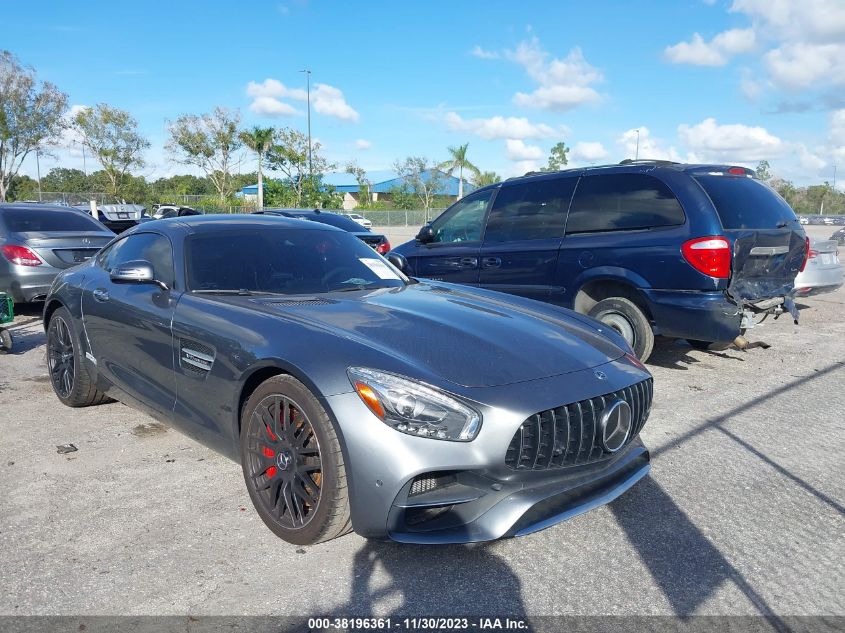 2018 MERCEDES-BENZ AMG GT S WDDYJ7JAXJA017194