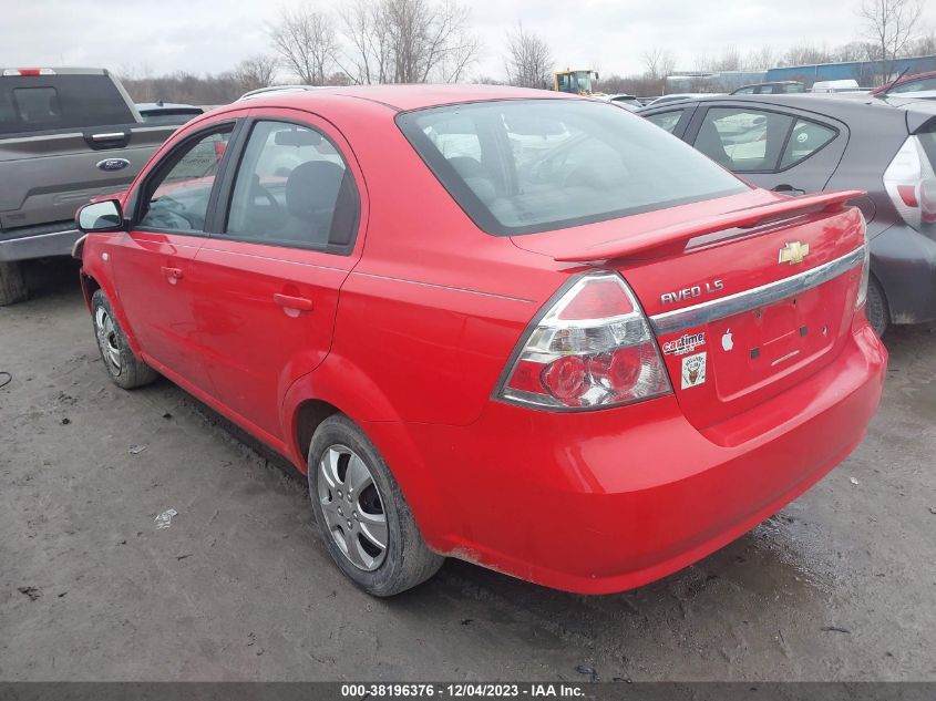 KL1TD56688B064241 | 2008 CHEVROLET AVEO