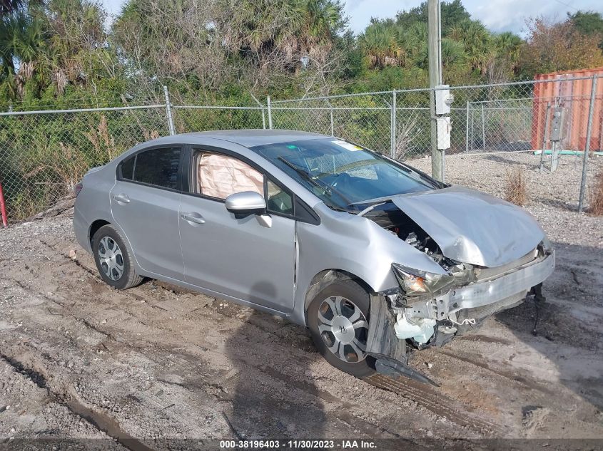 2015 HONDA CIVIC HYBRID - 19XFB4F30FE200180