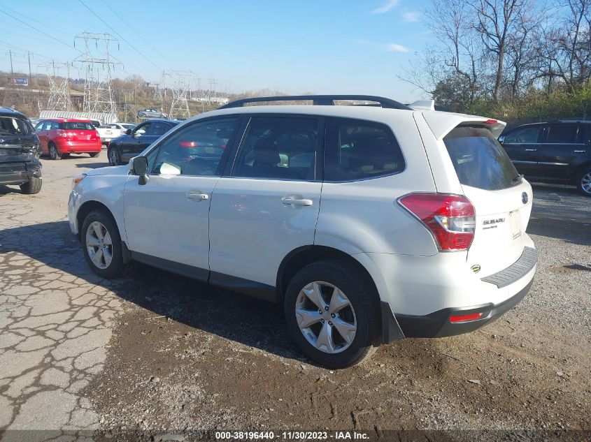 2016 SUBARU FORESTER 2.5I LIMITED - JF2SJAHC3GH557783