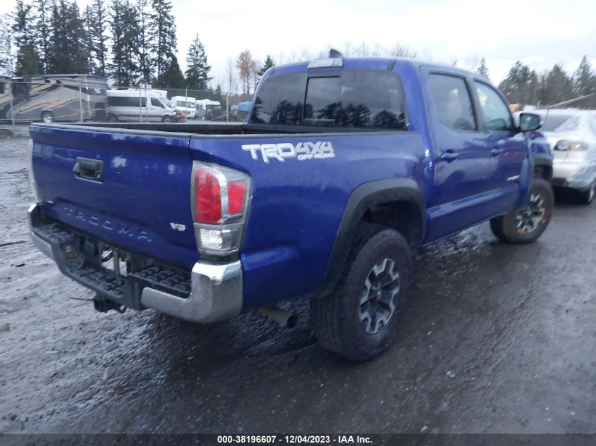 2022 TOYOTA TACOMA DOUBLE CAB/SR/SR5 - 3TMCZ5AN0NM504384
