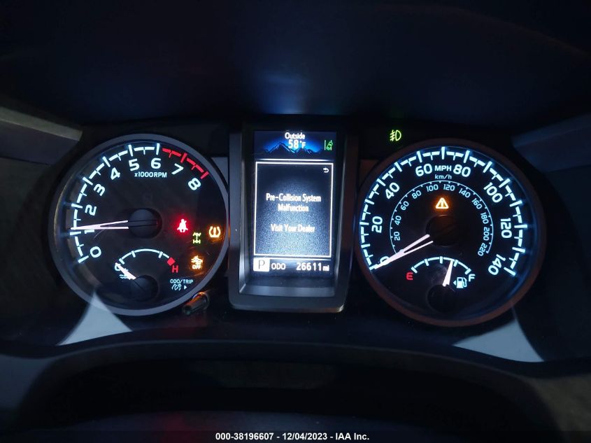 2022 TOYOTA TACOMA DOUBLE CAB/SR/SR5 - 3TMCZ5AN0NM504384