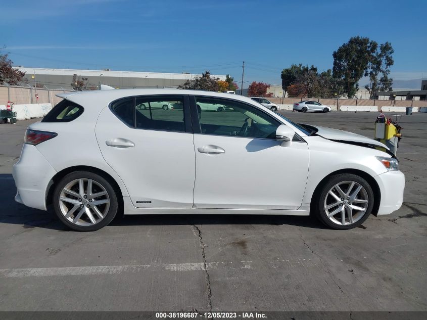 2014 LEXUS CT 200H HYBRID - JTHKD5BH5E2204395