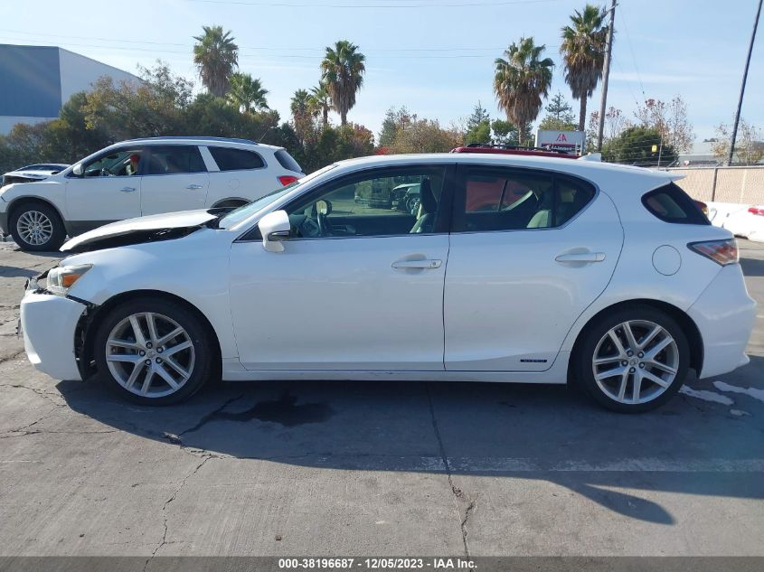 2014 LEXUS CT 200H HYBRID - JTHKD5BH5E2204395