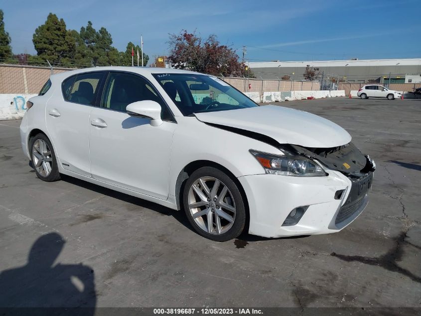 2014 LEXUS CT 200H HYBRID - JTHKD5BH5E2204395