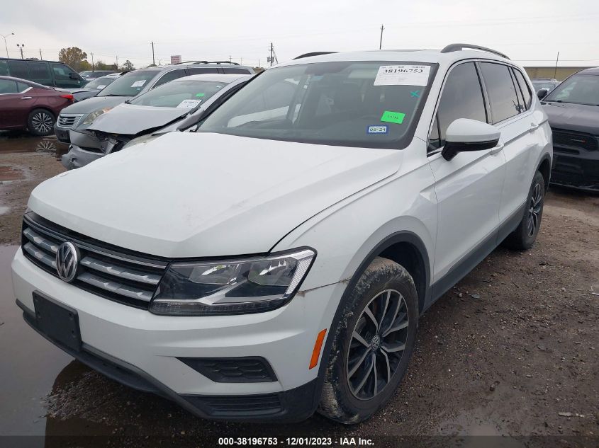 2021 VOLKSWAGEN TIGUAN SE/SE R-LINE BLACK/SEL - 3VV3B7AX5MM134096