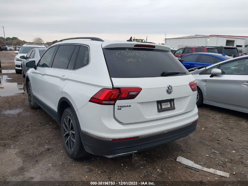 2021 VOLKSWAGEN TIGUAN SE/SE R-LINE BLACK/SEL - 3VV3B7AX5MM134096