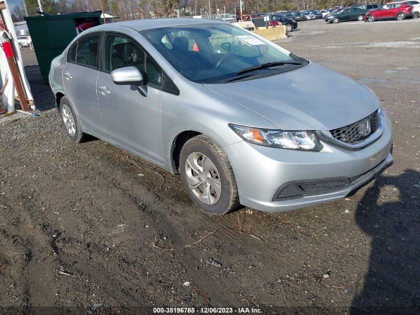 2015 HONDA CIVIC  LX - 19XFB2F59FE297188