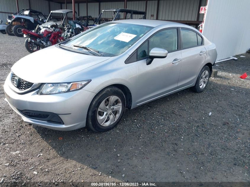 2015 HONDA CIVIC  LX - 19XFB2F59FE297188