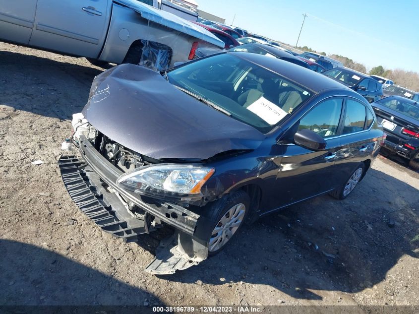 2014 NISSAN SENTRA S - 3N1AB7AP3EL687698