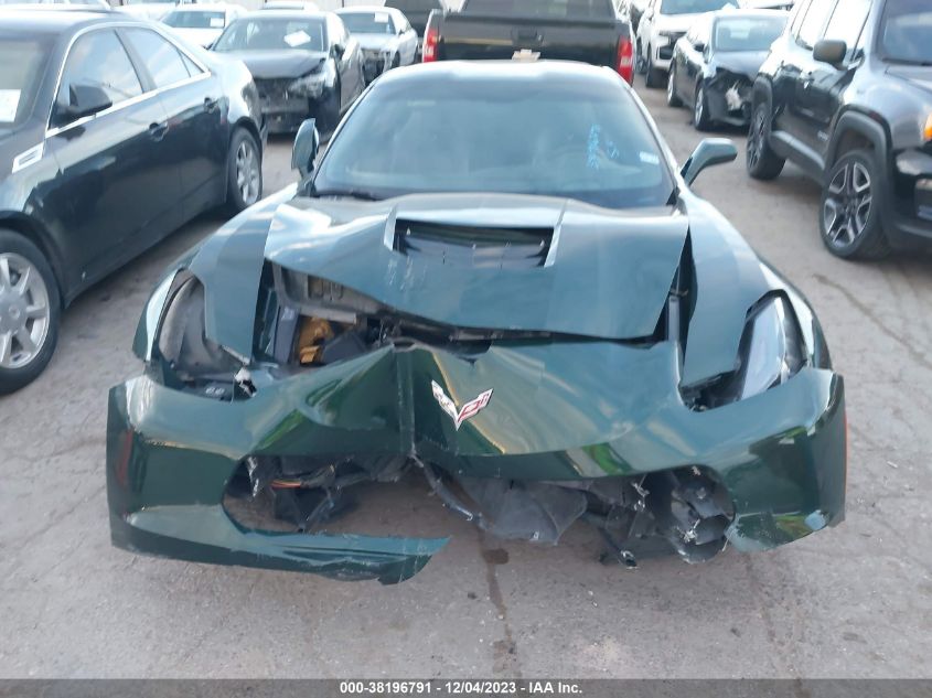2014 CHEVROLET CORVETTE STINGRAY Z51 - 1G1YL2D74E5101347