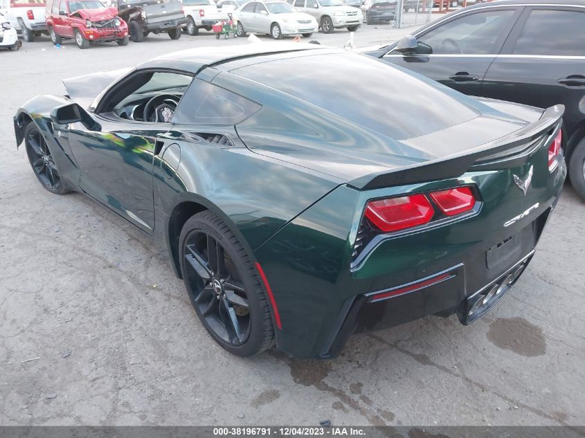 2014 CHEVROLET CORVETTE STINGRAY Z51 - 1G1YL2D74E5101347