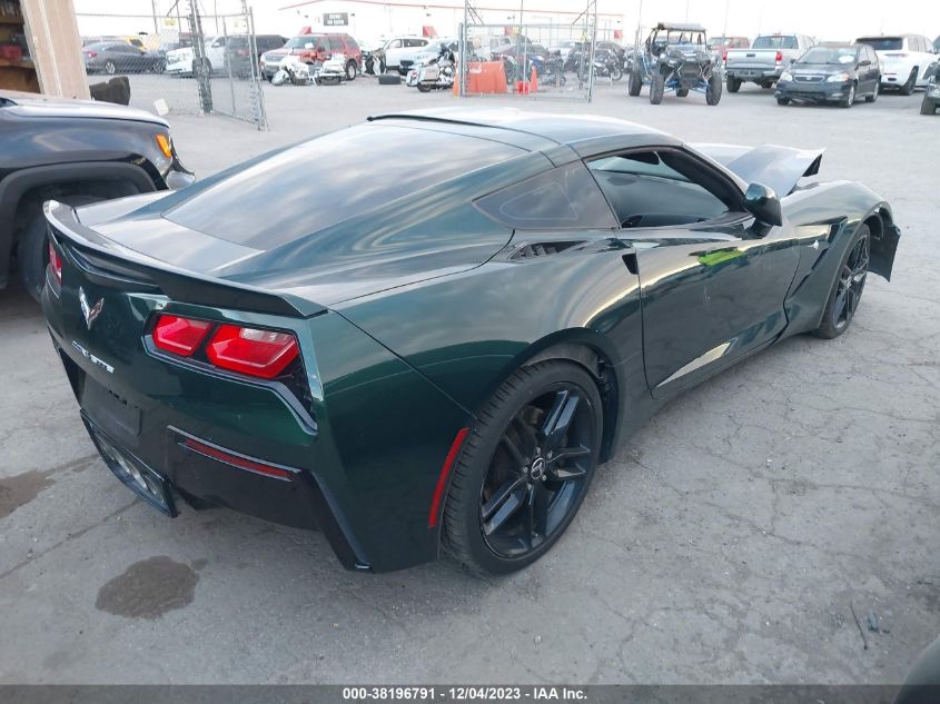 2014 CHEVROLET CORVETTE STINGRAY Z51 - 1G1YL2D74E5101347
