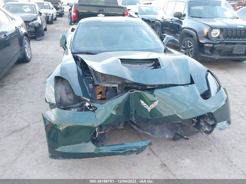 2014 CHEVROLET CORVETTE STINGRAY Z51 - 1G1YL2D74E5101347