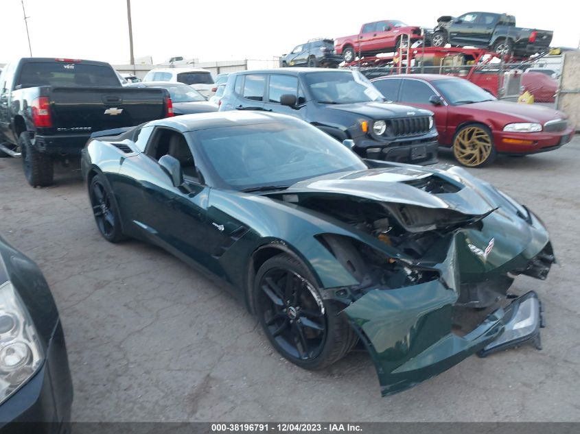 2014 CHEVROLET CORVETTE STINGRAY Z51 - 1G1YL2D74E5101347