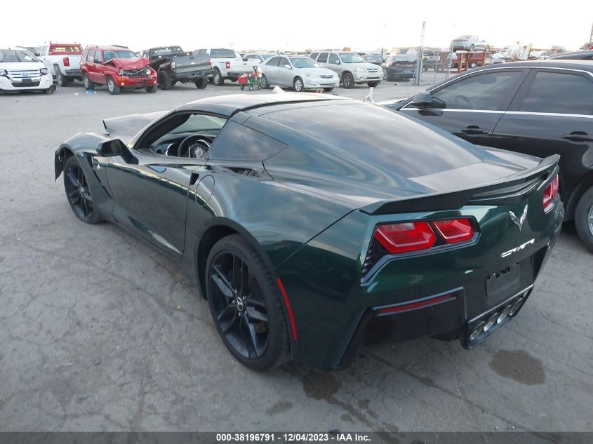 2014 CHEVROLET CORVETTE STINGRAY Z51 - 1G1YL2D74E5101347